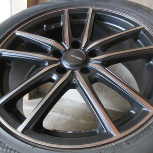 ブリヂストン製set!! ECOFORME (18x7,5+42 5H/114,3) バリ溝(ブリヂストン REGNO GRVⅡ/2021) 235/50R18 アルファード ヴェルファイア 他もの画像5