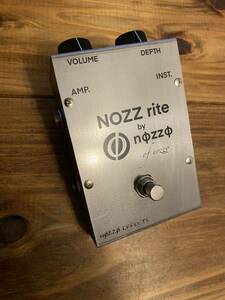 1円スタート！NOZZO EFFECTS NOZZ rite ファズライト　クローン　fuzz rite ゲルマニウムトランジスタ　フルシアンテ