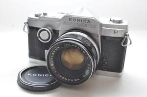 ★良品★KONICA コニカ AUTOREX P シルバー / HEXANON 52mm F1.8 #A196