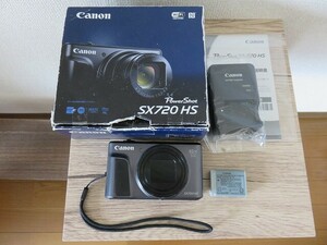  б/у SX720 Canon PowerShot SX720HS оптика 40 раз 2030 десять тысяч пикселей WI-FI рука . корректировка анимация FullHD цифровая камера темно синий teji