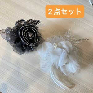 【2点セット】コサージュ 卒業式 入学式 お花モチーフ