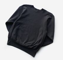 極美品 ブラック 黒 USA製 XL 90s チャンピオン リバースウィーブ スウェット Champion REVERSE WEAVE 刺繍タグ トリコタグ BLACK 80s_画像3