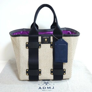 Super Beauty Admj Daily Tote Mudbag Canvas Bred Кожаная сумка Edy M -Jay Ladies Black Bag