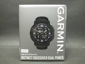 〇保管未使用品　ガーミン GARMIN 010-02730-40　Instinct Crossover Dual Power Tactical Edition