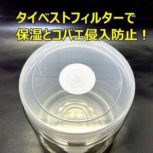 【RK】飼育ケース クリアボトル 1600 (1600cc) 新品 18個 おまけ付 国産 外国産 カブトムシ クワガタ 幼虫飼育に最適 ラベルシール付の画像4