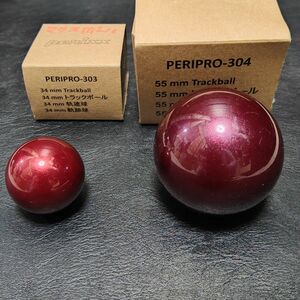 【限定値下げ】Perixx PERIPRO 304 55mm PERIPRO 303 34mmトラックボール セット