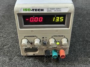 90●〇 [ 動作品 ] ISO-TECH 安定化電源 ベンチ電源 IPS-606D 汎用コンパクト電源 〇●