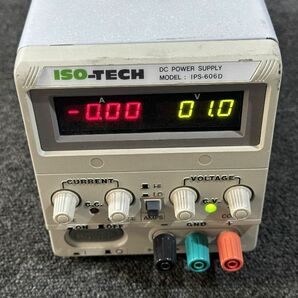 90●〇 [ 動作品 ] ISO-TECH 安定化電源 ベンチ電源 IPS-606D 汎用コンパクト電源 〇●の画像2