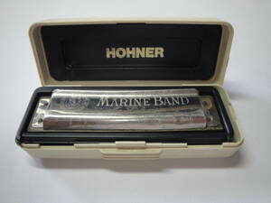 *{HOHNER MARINE BAND( horn na- marimba ndo): harmonica (10 hole *D)}* postage 300 jpy brand Germany made collection hobby 