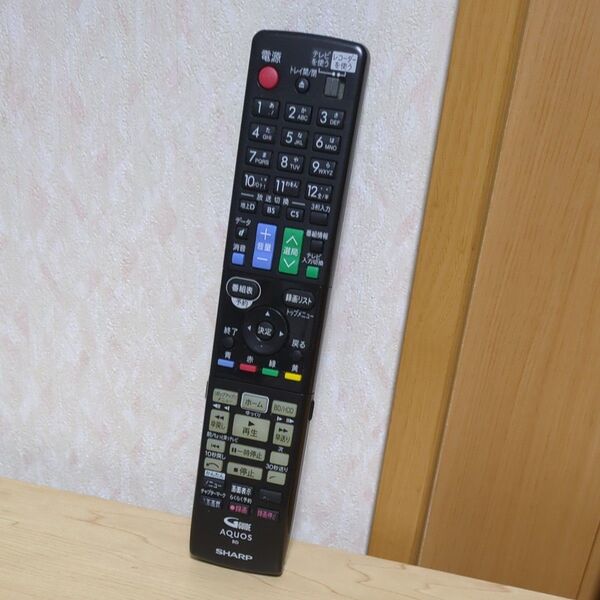 SHARP BD リモコン GB079PA リモコン 動作確認済み シャープ