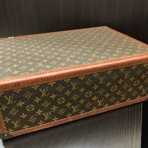 『ヴィンテージ☆LOUIS VUITTON ルイヴィトン トランクケース モノグラム キー2本付 鍵付き ブランド バッグ カバン アタッシュケース 旅行の画像6