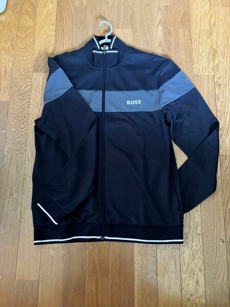 新品★HUGO BOSS★ヒューゴボス★ジップアップジャケット★M★ネイビー