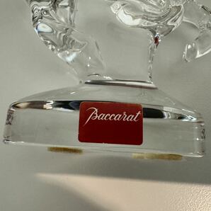 正規品美品Baccarat バカラ クリスタルガラス インテリア 馬 オブジェ 置物 売り切り 本物の画像8