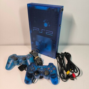 SONY PlayStation2 オーシャンブルー SCPH-39000 ソニー ps2