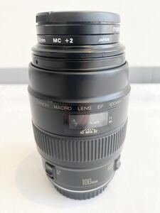 4K005 Canon キャノン MACRO LENS EF 100mm 1:2.8 カメラレンズ 単焦点 マクロレンズ オートフォーカス 一眼レフカメラ用