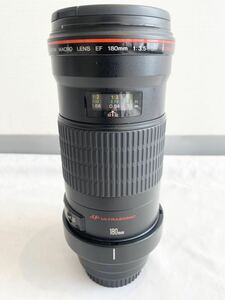 4K008 Canon キャノン MACRO LENS EF 180mm 1:3.5 L 一眼レフカメラ用レンズ