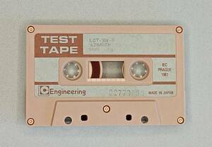 カセットテストテープ エルシイエンジニアリング　TEST TAPE LcEngineering LCT-304-B AZIMUTH 8KHz -10dB Ser.No. 02773033　