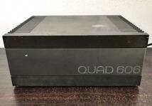 yj◎動作品 QUAD クォード 606 パワーアンプ 取扱説明書付 オーディオ/音響機器_画像1