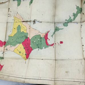射號日本地図 明治六年 戦前古地図 石川県学校蔵版 の画像4