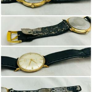 エニカ ウルトラソニック ゴールド 手巻き メンズ 腕時計 ENICAR の画像3