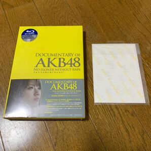 未開封 DOCUMENTARY OF AKB48 NO FLOWER WITHOUT RAIN 少女たちは涙の後に何を見る?コンプリートBlu-ray-BOXの画像1