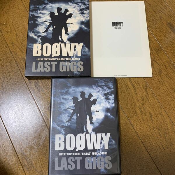 DVD　BOOWY / LAST GIGS 東京ドーム・解散コンサート