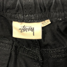 【中古】STUSSY Brushed Beach Pant　116553 パンツ　L　ブラック　ステューシー[240066139976]_画像6