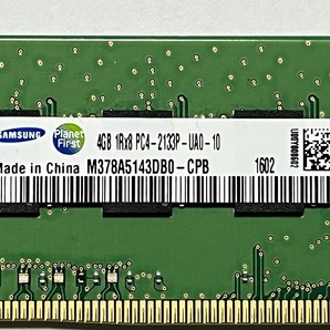 合計8GB (4GB 2枚セット ) SAMSUNG PC4-2133P DDR4 中古品  その３の画像2