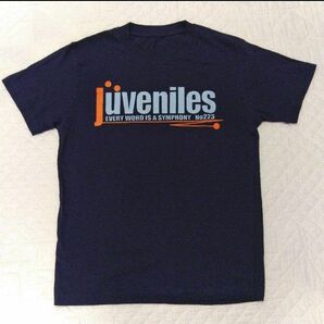 Juveniles Tシャツ 半袖 ネイビー L 綿100％ 