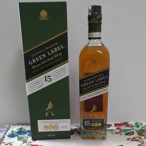 JOHNNIE WALKER GREEN LABEL１本新品　　箱付き　新品　　