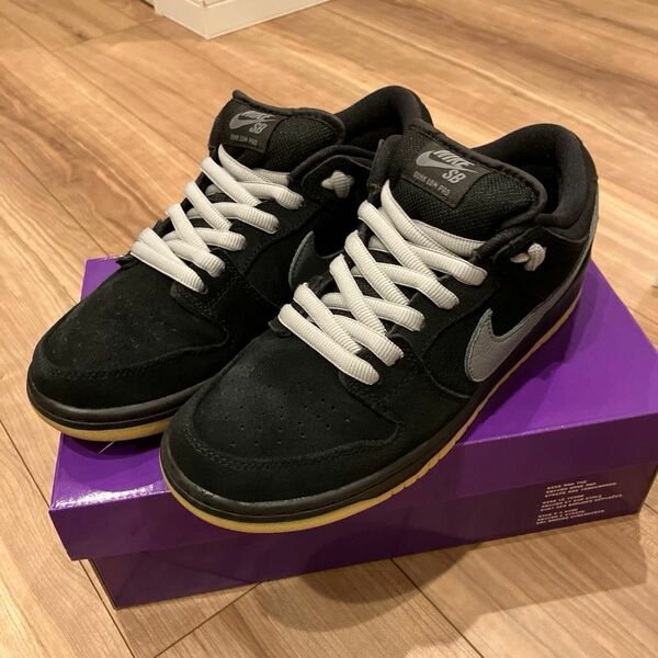 NIKE SB DUNK LOW Pro BLACK FOG ナイキ　ダンク　エスビー　ブラック　フォグ　黒タグ付き