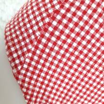 匿名配送★RIOKA　ギンガムチェック　巻きスカート付き　ワンピース　水着　赤白　９Ｍ　ウ_画像6