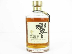 【未開栓】 SUNTORY サントリー　ウイスキー 響　旧ラベル　金キャップ　裏ゴールドラベル　700ml 43％　古酒