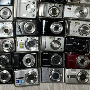 Canon キャノン Nikon ニコン Sony ソニー LUMIX ルミックス 等 コンパクトデジタルカメラ 100点 セット まとめ コンデジ デジカメ C017の画像2