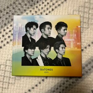 初回盤A Blu-ray付 BOX仕様 SixTONES CD+Blu-ray/CITY 