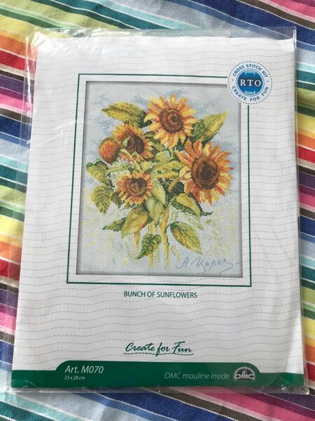 RTO クロスステッチキット BUNCH OF SUNFLOWERS