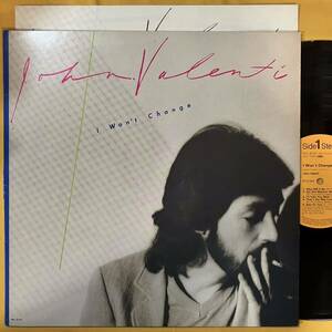 美盤 ジョン・バレンティ John Valenti / 女はドラマティック I Won't Change RPL-8102 LP レコード アナログ盤