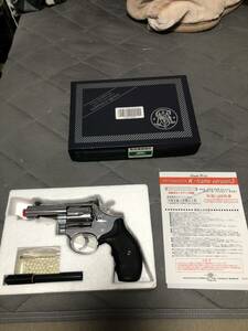 tanaka Works S&W M66 PC F-comp version3 ABS stainless steel model 3 -inch gas revolver ( Pegasus system )1 jpy start 