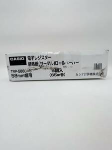 CASIO Casio electron resistor 58mm width for thermo‐sensitive paper roll paper 5 piece insertion TRP-5880×5 (I0734)