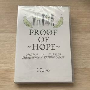 Q&#039;ulle / 2nd DVD Proof of ～HOPE～★新品未開封