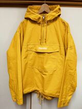 試着のみ　 定価スタート！supreme cotton utility anorak yellow M イエロー　シュプリーム　24ss ユーティリティ　アノラック_画像2