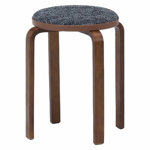 送料無料 木製スツール 曲木イス いす チェア 会議椅子 ミーティング スタッキング 積み重ね可能 作業スツール 幅32cm高さ47cm グレイ 新品