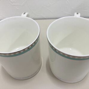 TIFFANY&Co. ティファニー マグカップ セット ブルーライン 長期保管品 美品 インテリア ペアカップの画像6
