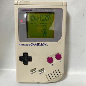 動作品 Nintendo 任天堂 初代 ゲームボーイ GAMEBOY DMG-01 保管品