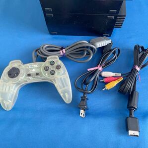 動作品 SONY プレステーション2 PS2 SCPH-30000 本体2台 コントローラー 他の画像7