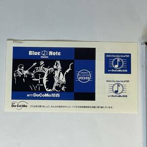 ★Vintage 超希少 ★ BLUE NOTE / NTT DoCoMo関西・大阪・ステッカー・OSAKA Blue Note ( 非売品・未使用・長期保管品 ) ★の画像2