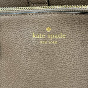 1円～ A-3 80 kate spade ケイトスペード トートバッグ 2WAY ショルダーバッグ ピンクベージュ トラベルの画像8