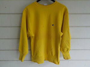 USED Champion Rebirth we b sweat yellow M size 