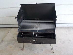  old car Nissan Sunny Silvia Stanza BBQ portable cooking stove for charcoal store .. goods portable folding outdoor 