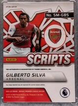 アーセナル ジウベルト・シウバ 直筆サインカード auto Autograph panini more Gilbert silva Arsenal パニーニ ブラジル_画像2